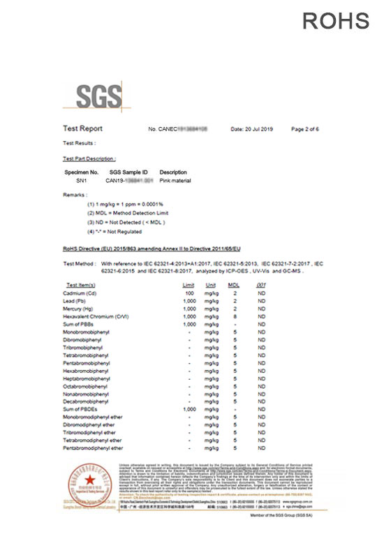 ROHS SGS